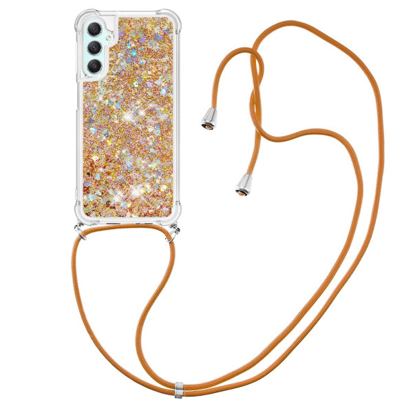 Coque à Cordon Samsung Galaxy A25 5G / A24 4G Paillettes