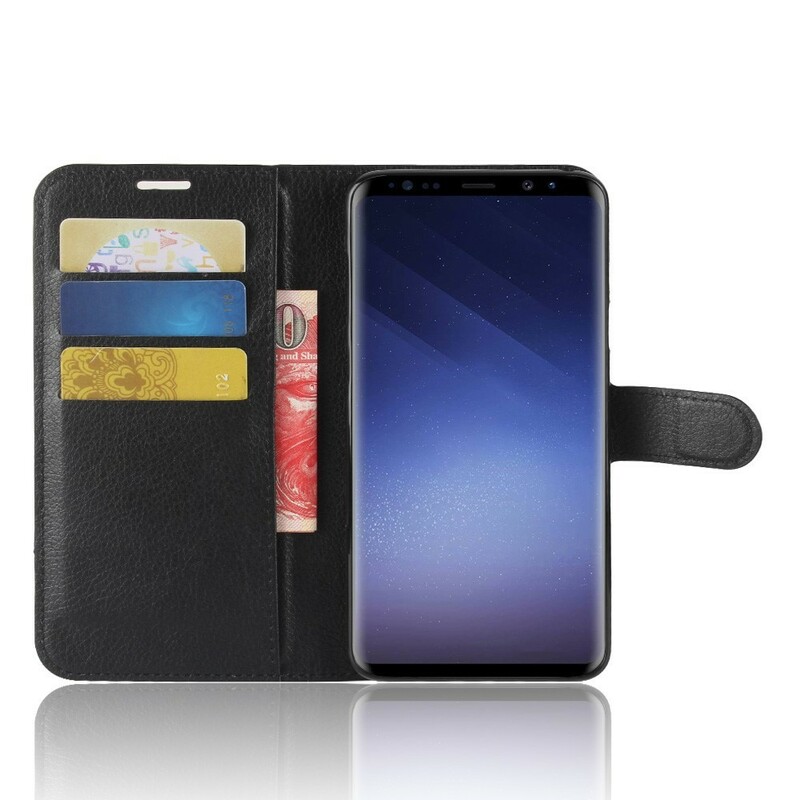 Housse Samsung Galaxy S9 Plus Simili Cuir Rétro