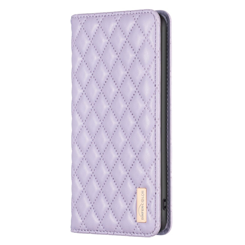 Flip Cover Samsung Galaxy A15 Matelassée BINFEN COLOR