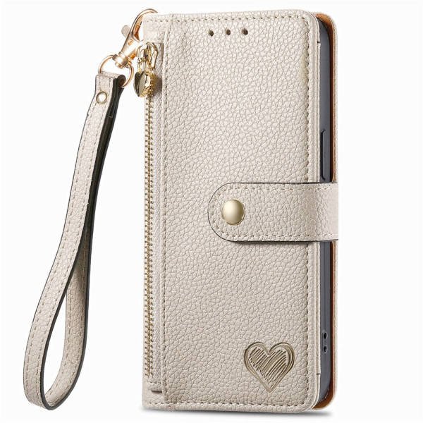 Housse Samsung Galaxy A15 5G / A15 Motif Coeur et protection RFID