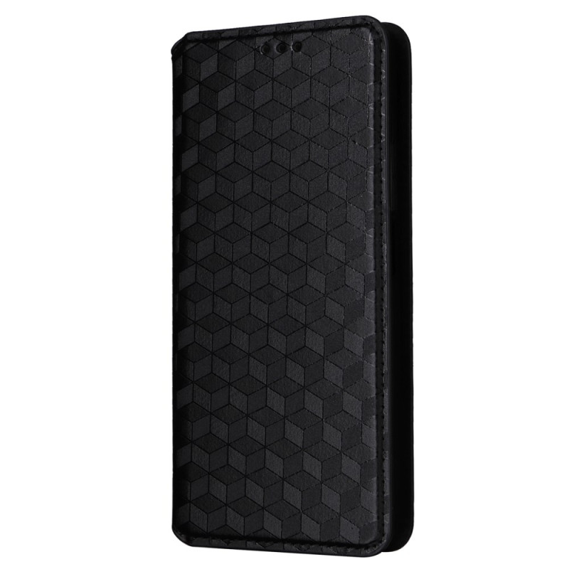 Flip Cover Xiaomi Redmi Note 14S / Note 13 Pro 4G / Poco M6 Pro 4G Motif Losange