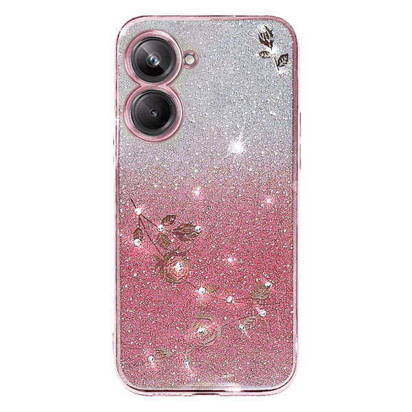 CoqueRealme C33 / C33 2023 Fleurs et Strass KADEM