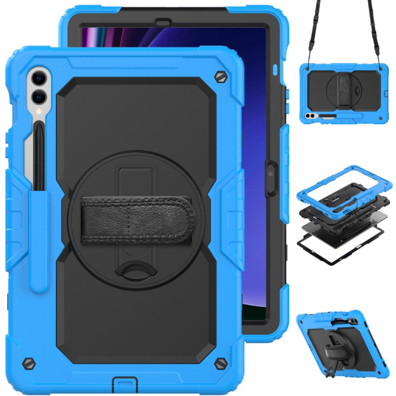 Coque Samsung Galaxy Tab S9 FE Plus Protecteur Écran et Support