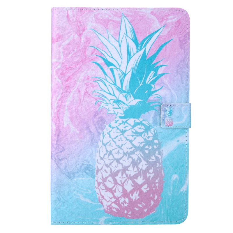 Housse Samsung Galaxy Tab A11 Plus / A9 Plus Ananas Rose Bleu