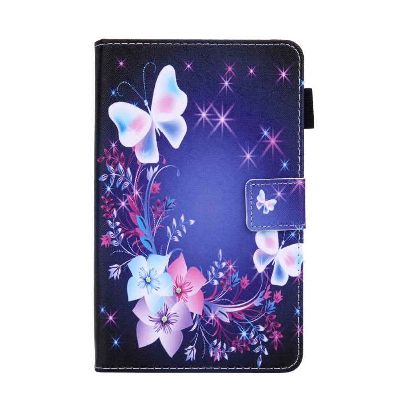 Housse Samsung Galaxy Tab A11 Plus / A9 Plus Deux Papillons Colorés