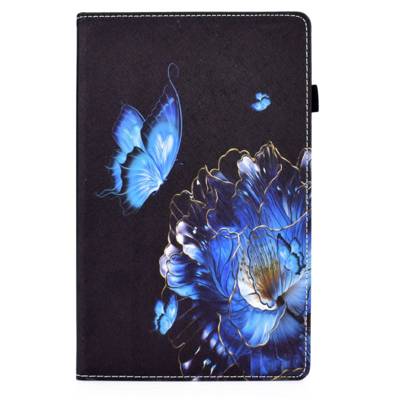 Étui Samsung Galaxy Tab A11 Plus / A9 Plus Papillon Florale