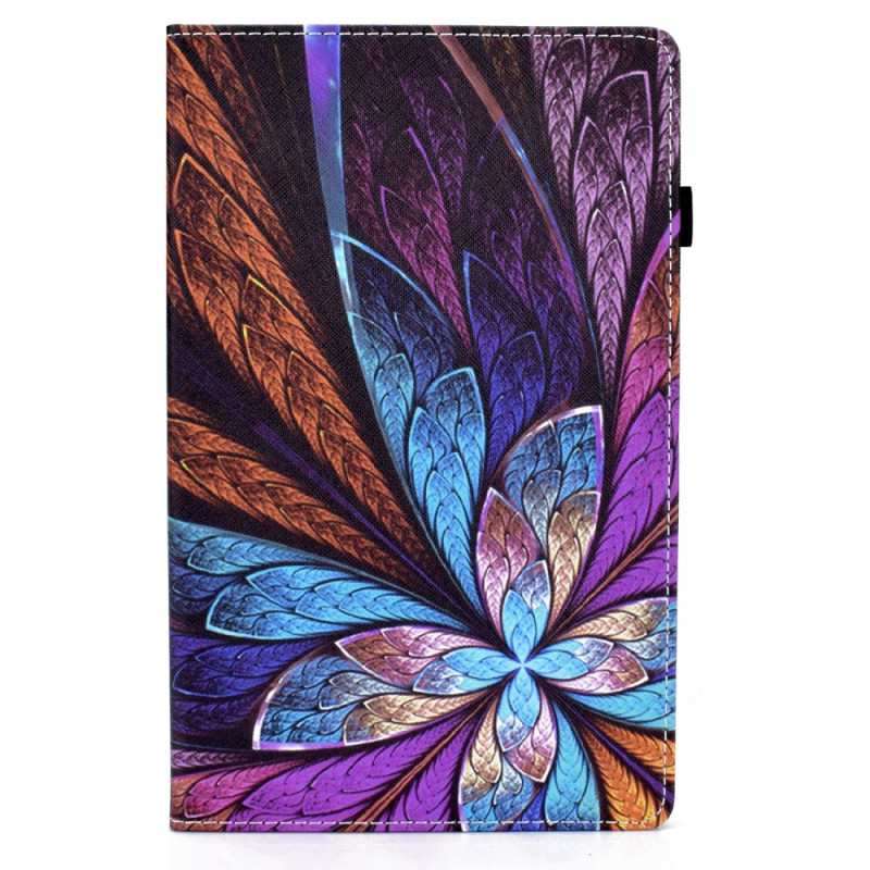Housse Samsung Galaxy Tab A11 Plus / A9 Plus Fleur Colorée