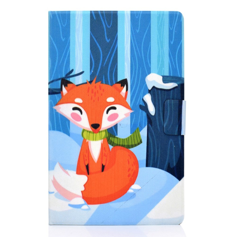 Housse Samsung Galaxy Tab A11 Plus / A9 Plus Renard des Neiges