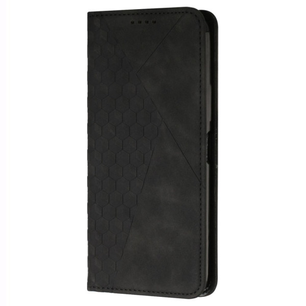 Flip Cover Realme 12 Pro Plus Effet Cuir Design Losanges