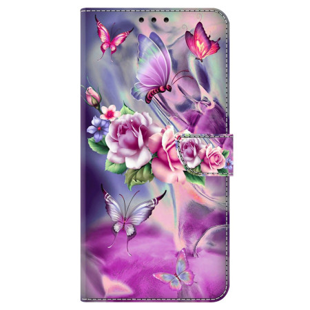 Housse Oppo A58 Fleurs...