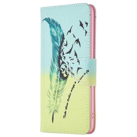 Housse Oppo A38 Plume et...
