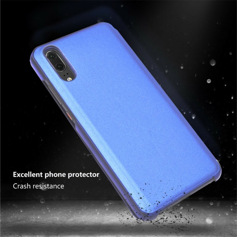 View Cover Huawei P20 Pro Miroir et Simiii Cuir