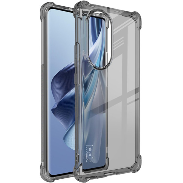 IMAK Pour Oppo Reno10 Pro 5G / Reno10 5G Étui de téléphone mobile transparent avec coussin d'air aux quatre coins