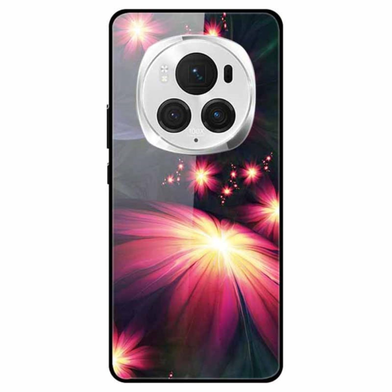 Coque Honor Magic 6 Pro Verre Trempé Fleurs Magnifiques