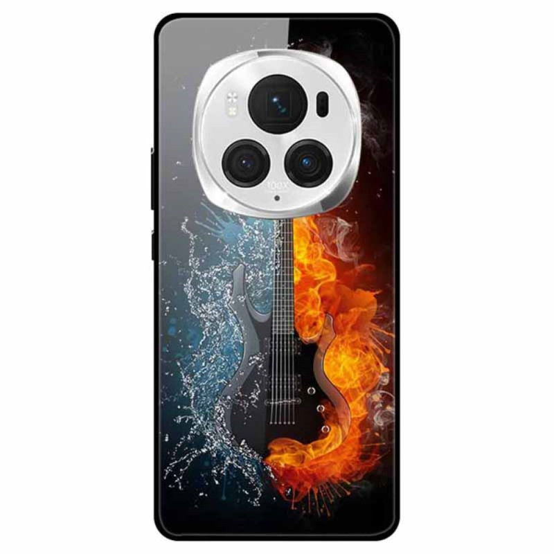 Coque Honor Magic 6 Pro Verre Trempé Guitare de Glace et de Feu