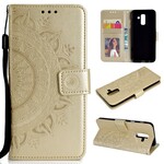 Housse Samsung Galaxy A6 Plus Mandala Soleil Housse Samsung Galaxy A6 Plus Mandala Soleil