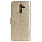 Housse Samsung Galaxy A6 Plus Mandala Soleil Housse Samsung Galaxy A6 Plus Mandala Soleil