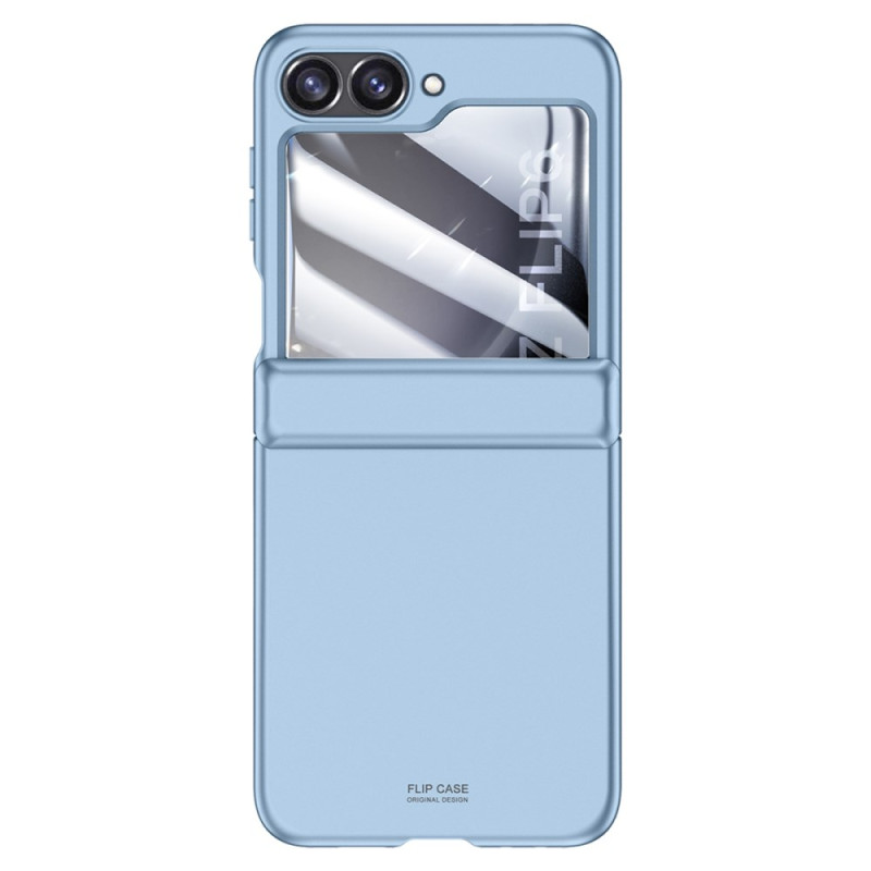 Coque Samsung Galaxy Z Flip 7 FE / Z Flip 6 Protection de Charnière et Film Écran Arrière en Verre Trempé