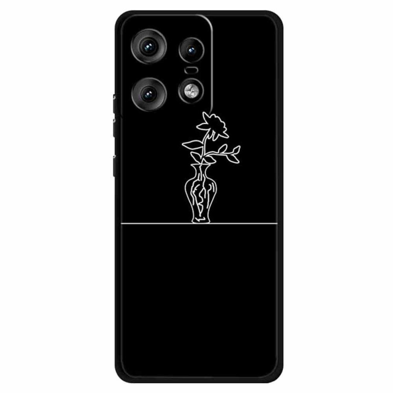 Coque Motorola Edge 50 Pro Tournesol et Vase