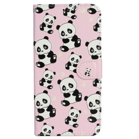 Housse iPhone 16 Pandas à...