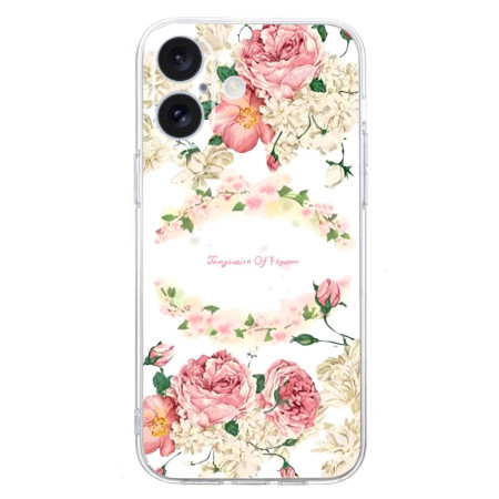 Coque iPhone 16 Plus Roses...