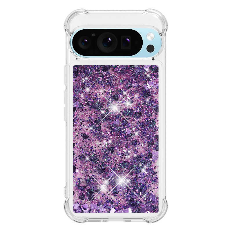 Coque Google Pixel 9 Renforcée Paillettes