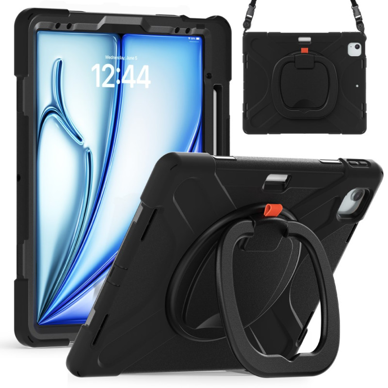 Coque iPad Pro 12.9" / Air 13 (2025) (2024) Poignée-Support Bandoulière