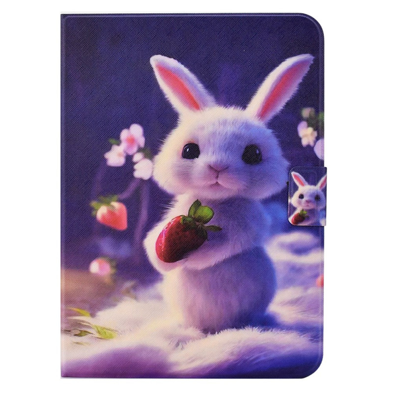 Étui iPad Air 11 (2025) (2024)/Air (2022) (2020)/ Pro 11 Lapin aux Fraises