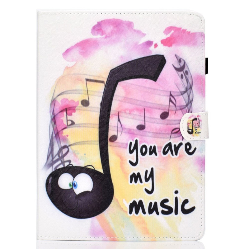 Étui iPad Air 11 (2025) (2024)/Air (2022) (2020)/ Pro 11 Motif Musical