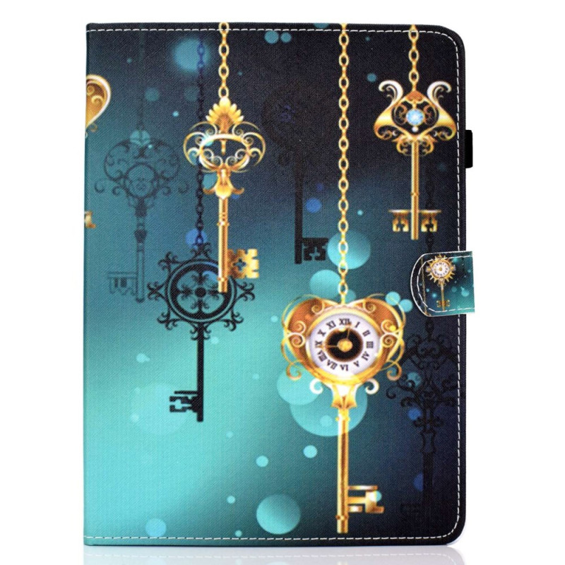 Étui iPad Air 11 (2025) (2024)/Air (2022) (2020)/ Pro 11  Horloge Antique