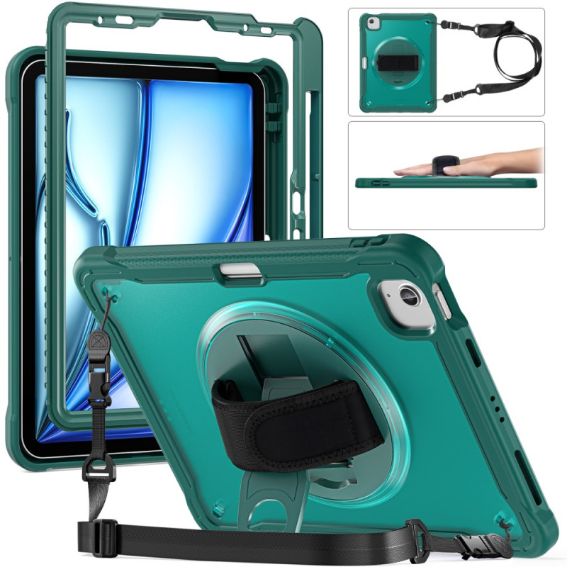 Coque iPad Air 11 (2025) (2024)/Air (2022) (2020)/ Pro 11 Ultra Résistante et Multifonctionnelle