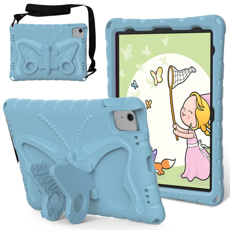 Coque iPad Air 11 (2025) (2024) Support Ailes de Papillon et Bandoulière