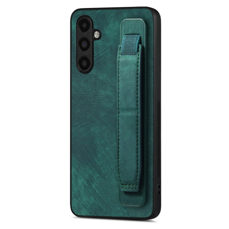 Coque Samsung Galaxy A24 4G Effet Cuir Sangle-Support