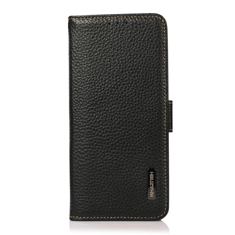 Housse Motorola Edge 60 Neo / 50 Neo Cuir Litchi KHAZNEH