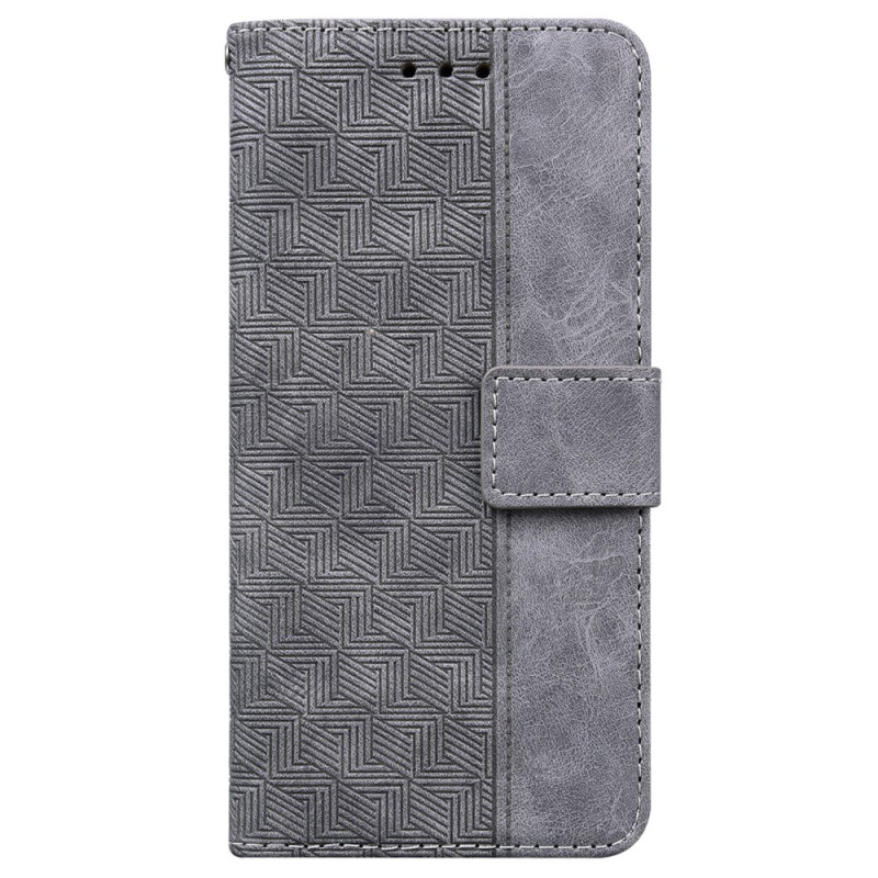 Housse Motorola Edge 60 Neo / 50 Neo Motif Tissé à Lanière