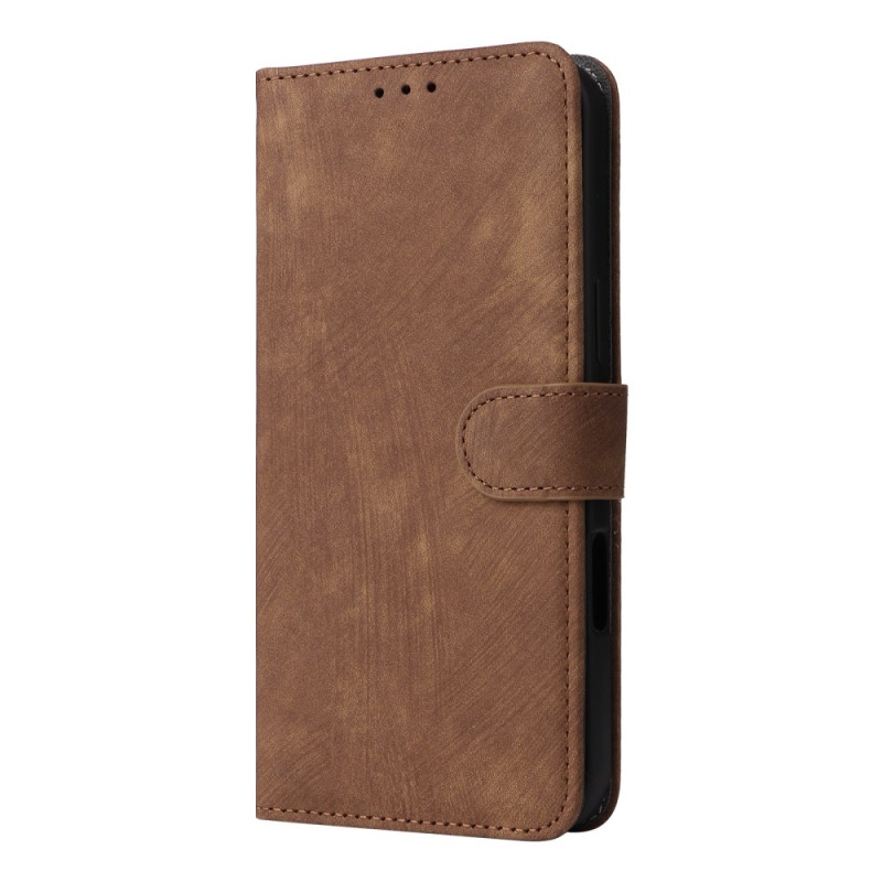 Housse Motorola Edge 60 Neo / 50 Neo Portefeuille RFID Effet Daim