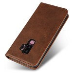 Flip Cover Samsung Galaxy S9 Plus Simili Cuir Coutures Flip Cover Samsung Galaxy S9 Plus Simili Cuir Coutures