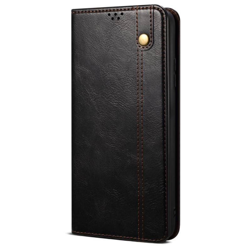 Flip Cover Motorola Edge 60 Neo / 50 Neo Simili Cuir Ciré