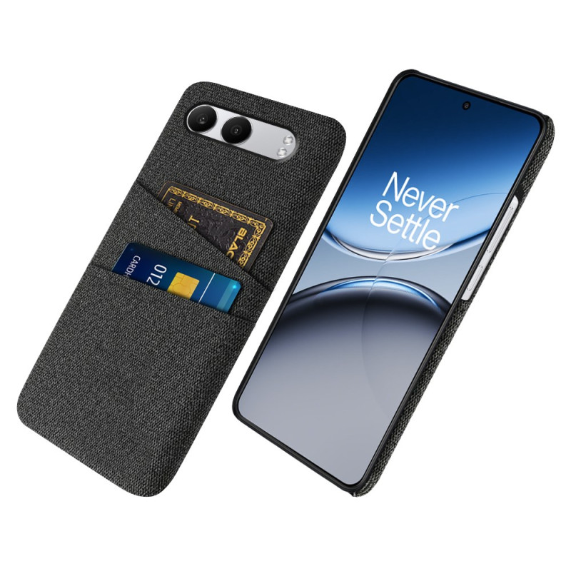 Coque OnePlus Nord 4 Tissu Porte-Cartes