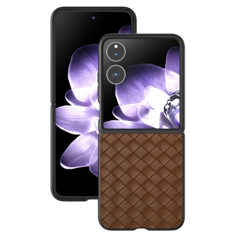 Coque Xiaomi Mix Flip Texture Tissé
