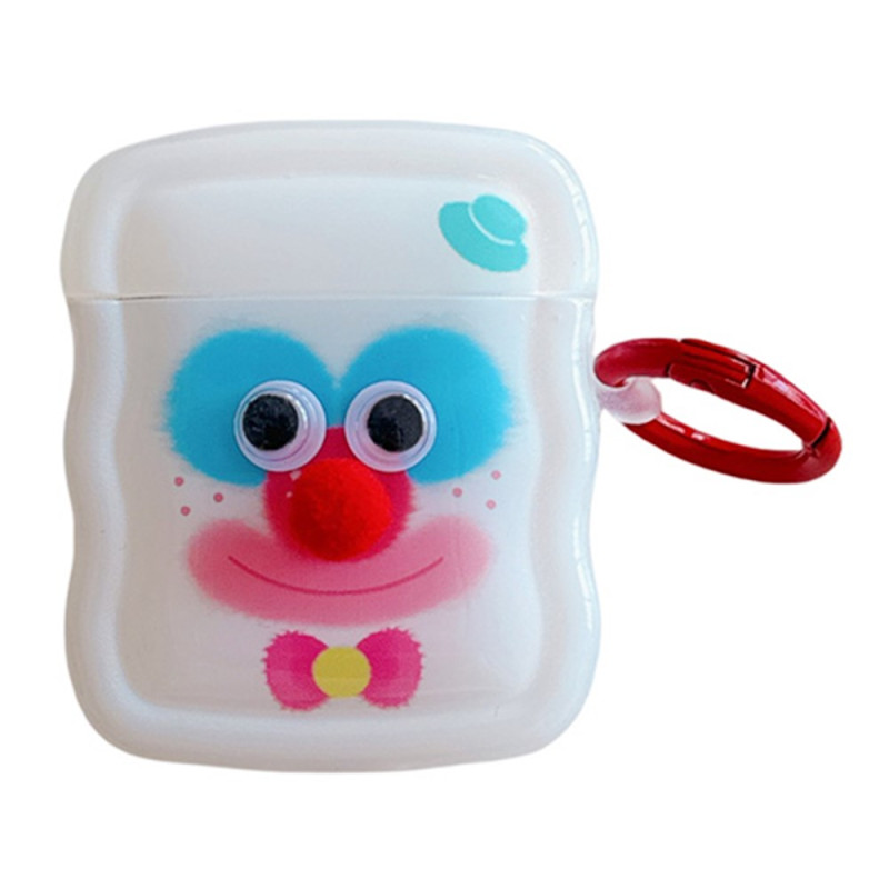 Coque AirPods 2 / 1 Clown avec Anneau