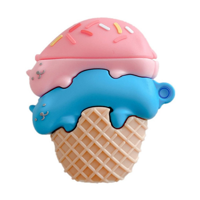 Coque AirPods 2 / 1 Chat Glace