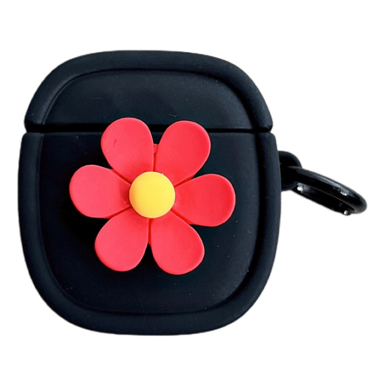 Coque AirPods 2 / 1 Silicone Fleur
