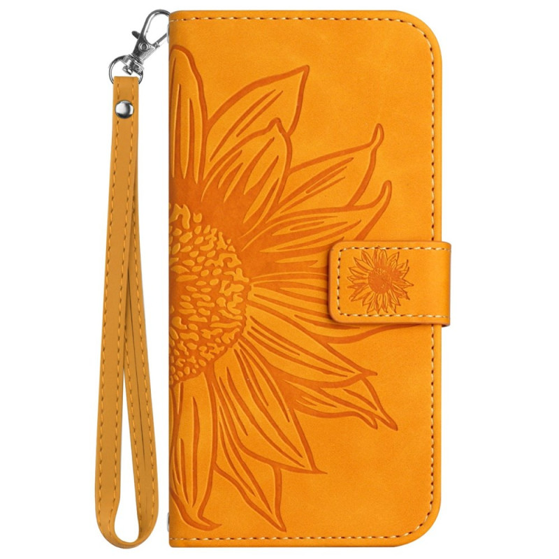 Housse Honor 200 Smart 5G Tournesol à Lanière