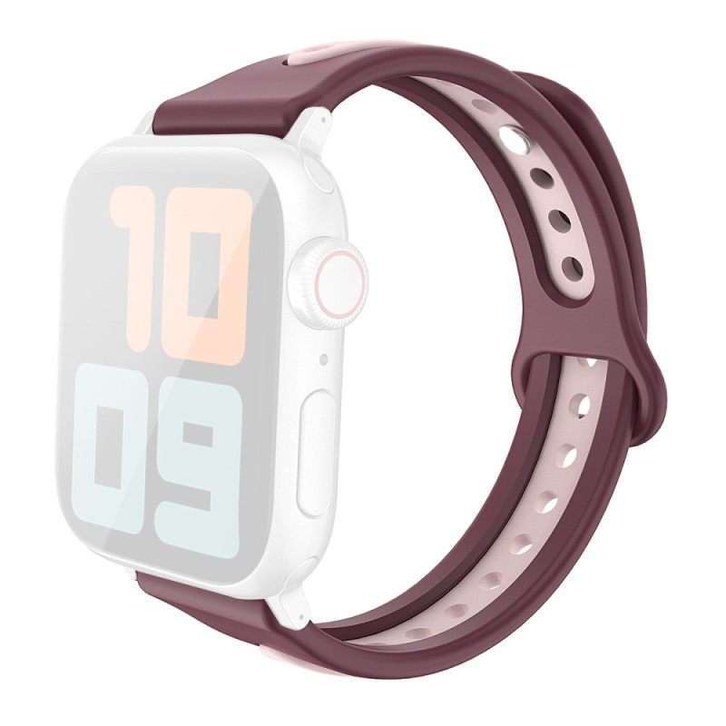 Bracelet Apple Watch Series 46mm à 42mm / SE / Ultra 49mm Bicolore AHASTYLE