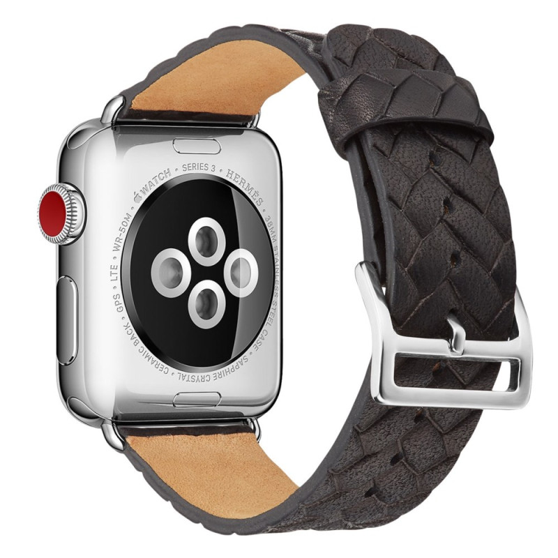 Bracelet Apple Watch Series 42mm à 38mm / Série SE Effet Tissé