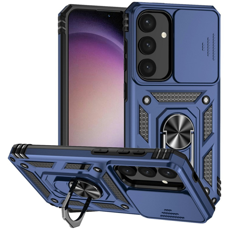 Coque Samsung Galaxy S25 5G Anneau-Support et Protecteur Objactif