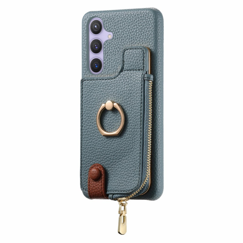 Coque Samsung Galaxy S25 Plus 5G Portefeuille avec Support Magnétique