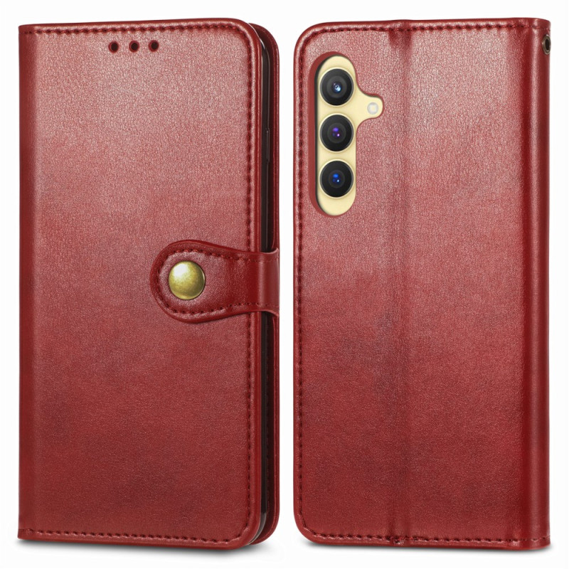 Housse Samsung Galaxy S25 Plus 5G Fermoir Bouton