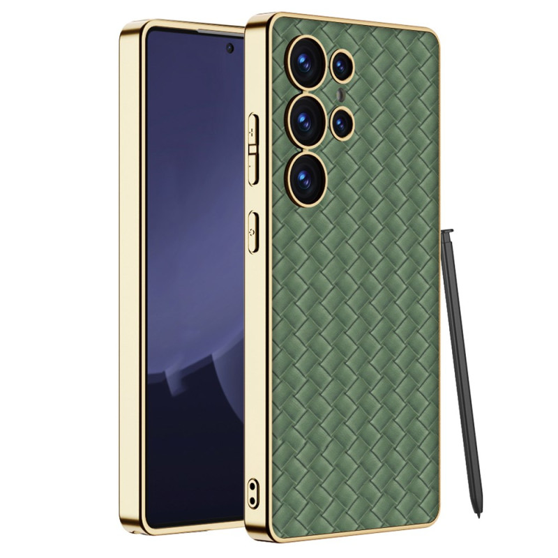 Coque Samsung Galaxy S25 Ultra Texture Tissée